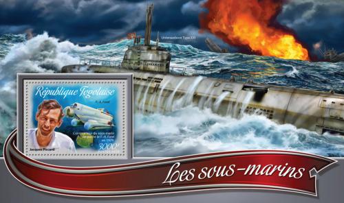 Poštovní známka Togo 2016 Ponorky Mi# Block 1307 Kat 12€