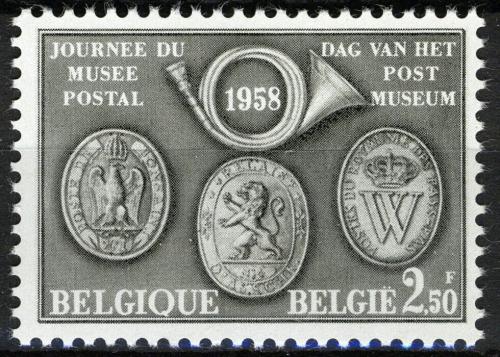 Poštovní známka Belgie 1958 Den Poštovního muzea Mi# 1093