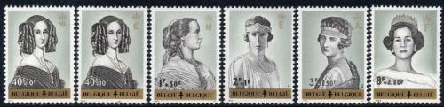 Poštovní známky Belgie 1962 Královny Mi# 1293-97