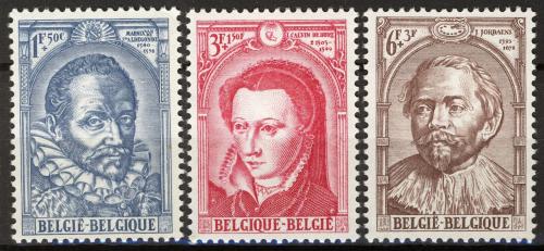 Poštovní známky Belgie 1964 Protestanti Mi# 1347-49