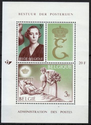 Poštovní známky Belgie 1966 Královna Alžbìta Mi# Block 35