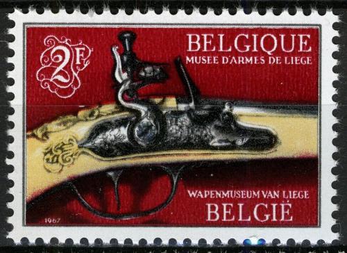 Poštovní známka Belgie 1967 Pistole Mi# 1463