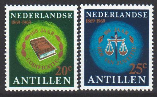 Potovn znmky Nizozemsk Antily 1969 Nezvisl soud, 100. vro Mi# 202-03