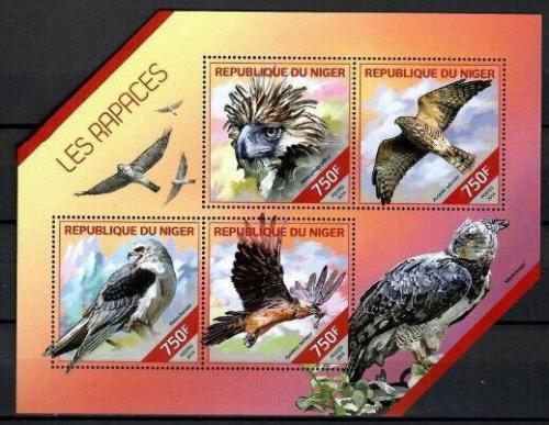 Poštovní známky Niger 2014 Dravci Mi# 2805-08 Kat 12€