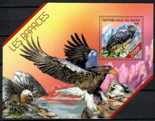 Poštovní známka Niger 2014 Dravci Mi# Block 303 Kat 10€