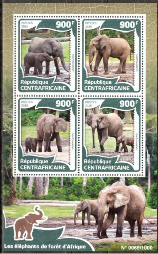 Poštovní známky SAR 2016 Sloni Mi# 5945-48 Kat 16€