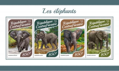 Poštovní známky SAR 2017 Sloni Mi# 7505-08 Kat 15€