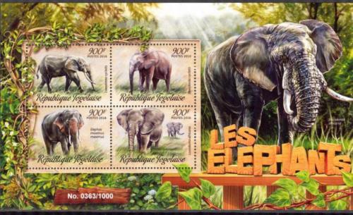 Poštovní známky Togo 2016 Sloni Mi# 7424-27 Kat 14€