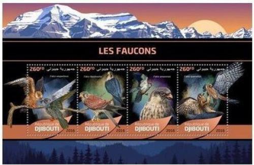 Poštovní známky Džibutsko 2016 Jestøábi Mi# 1274-77 Kat 12€