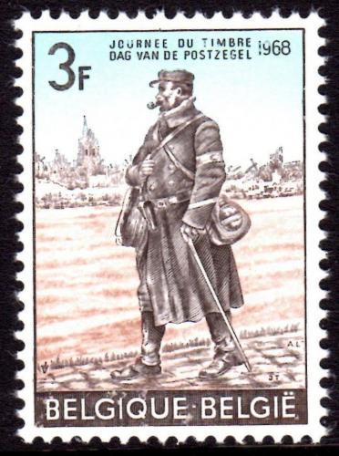 Poštovní známka Belgie 1968 Listonoš Mi# 1502