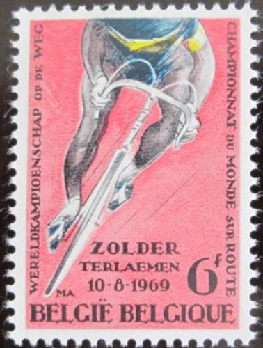 Poštovní známka Belgie 1969 Cyklistika Mi# 1556