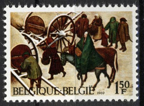 Poštovní známka Belgie 1969 Umìní, Pieter Bruegel Mi# 1574