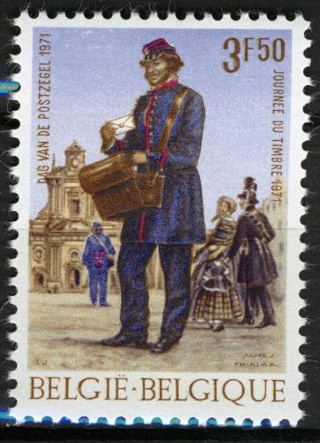 Poštovní známka Belgie 1971 Listonoš Mi# 1631