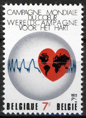 Poštovní známka Belgie 1972 Svìtový mìsíc srdce Mi# 1675