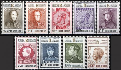 Poštovní známky Belgie 1972 Výstava BELGICA ’72 Mi# 1682-90