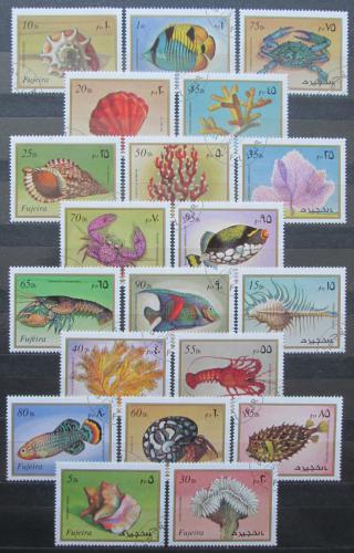 Poštovní známky Fudžajra 1972 Moøská fauna Mi# 1019-38