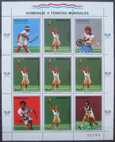 Poštovní známky Paraguay 1986 Tenis Mi# 4035 Bogen Kat 20€
