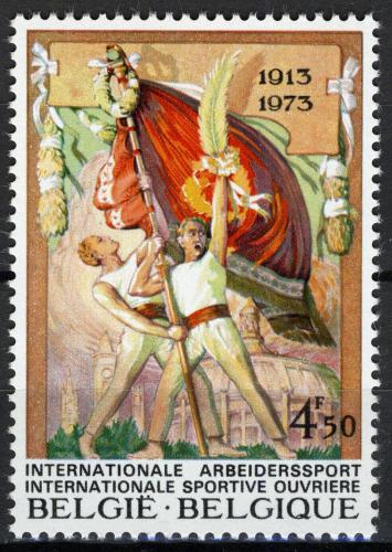 Poštovní známka Belgie 1973 Starý plakát Mi# 1726