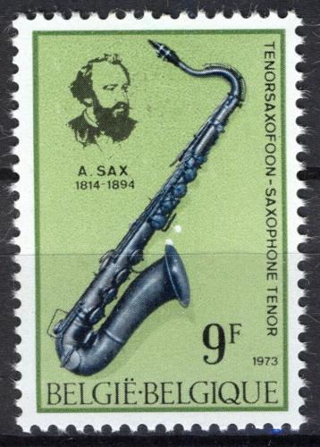 Poštovní známka Belgie 1973 Saxofon Mi# 1735
