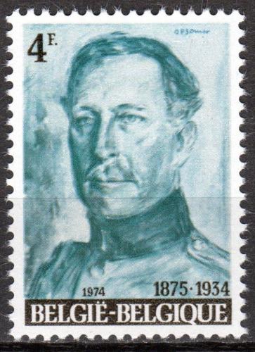 Poštovní známka Belgie 1974 Král Albert I. Mi# 1756