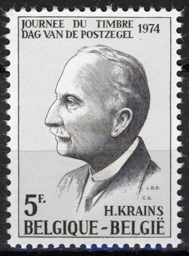 Poštovní známka Belgie 1974 Hubert Krains, sektretáø UPU Mi# 1765