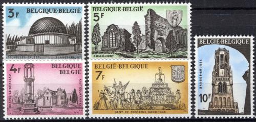Poštovní známky Belgie 1974 Historie Mi# 1770-74