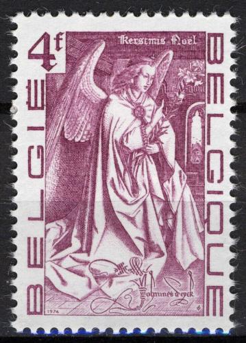 Poštovní známka Belgie 1974 Vánoce, umìní, Jan van Eyck Mi# 1789