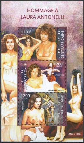 Poštovní známky SAR 2015 Laura Antonelli Mi# 5541-43 Kat 16€
