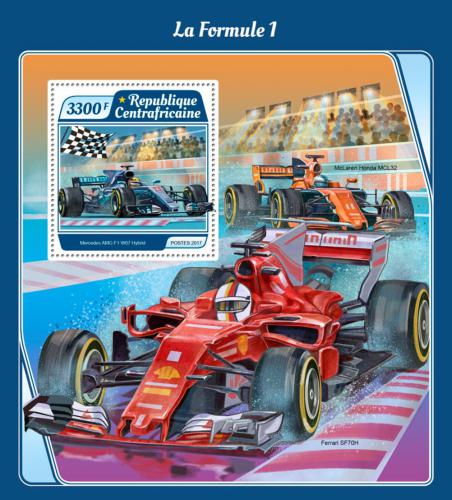 Poštovní známka SAR 2017 Formule 1 Mi# Block 1643 Kat 15€