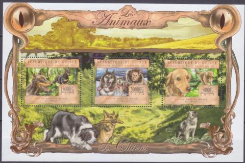 Poštovní známky Guinea 2013 Psi Mi# 9849-51 Kat 20€ 