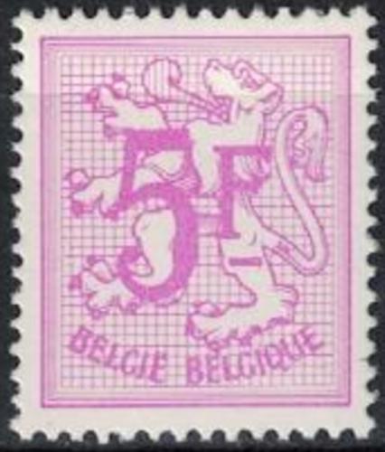 Poštovní známka Belgie 1975 Heraldický lev Mi# 1808