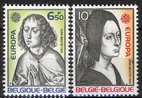 Poštovní známky Belgie 1975 Evropa CEPT, umìní Mi# 1818-19