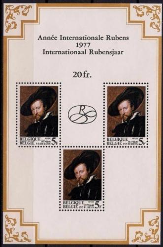 Poštovní známka Belgie 1977 Peter Paul Rubens Mi# Block 46