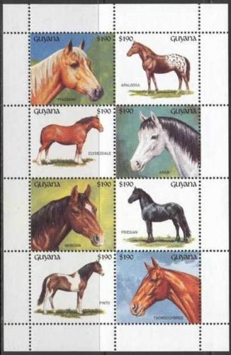 Poštovní známky Guyana 1992 Konì Mi# 3855-62 Kat 60€