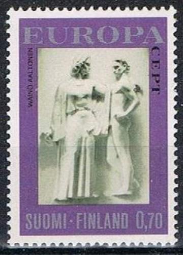 Poštovní známka Finsko 1974 Evropa CEPT, sochy Mi# 749