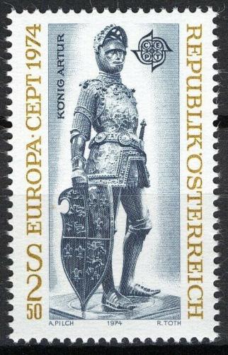 Poštovní známka Rakousko 1974 Evropa CEPT, sochy Mi# 1450