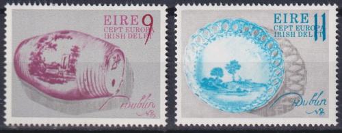 Poštovní známky Irsko 1976 Evropa CEPT, umìlecké øemeslo Mi# 344-45