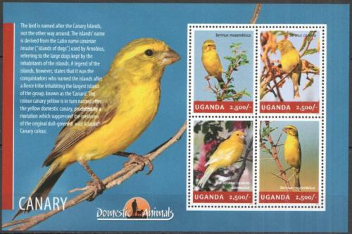 Poštovní známky Uganda 2014 Zvonohlíci Mi# 3285-88 Kat 12€