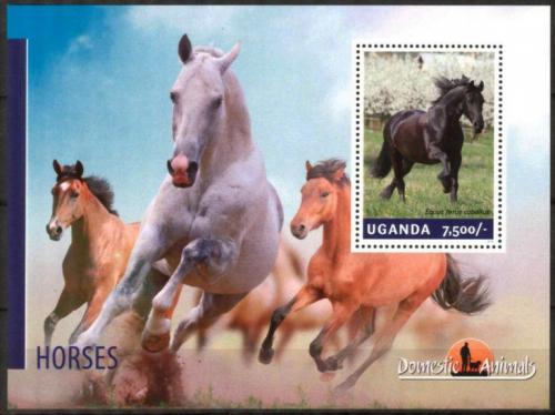 Poštovní známka Uganda 2014 Konì Mi# Block 467 Kat 9€
