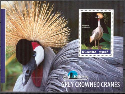 Poštovní známka Uganda 2014 Jeøáb královský Mi# Block 456 Kat 9€