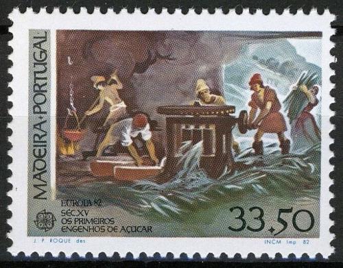 Poštovní známka Madeira 1982 Evropa CEPT, historické události Mi# 77