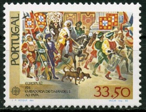 Poštovní známka Portugalsko 1982 Evropa CEPT, historické události Mi# 1564