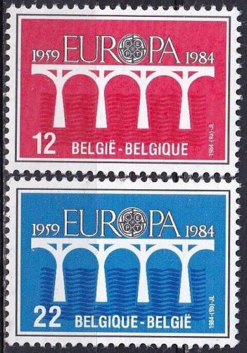 Poštovní známky Belgie 1984 Evropa CEPT Mi# 2182-83