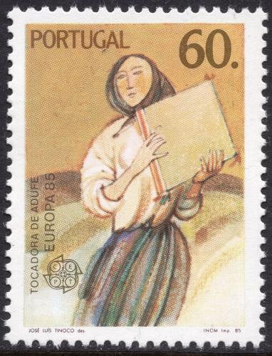 Poštovní známka Portugalsko 1985 Evropa CEPT, rok hudby Mi# 1656