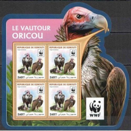 Potovn znmky Dibutsko 2016 Sup krlovsk, WWF Mi# 1321 Bogen Kat 10 - zvtit obrzek