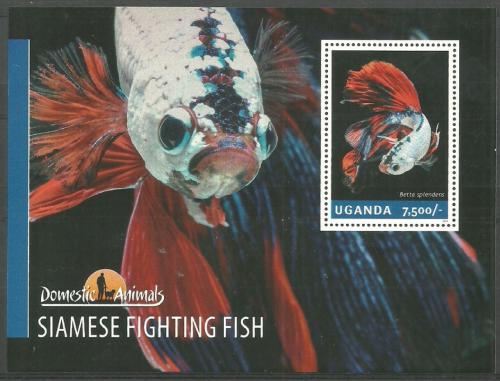Poštovní známka Uganda 2014 Bojovnice Mi# Block 462 Kat 9€
