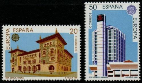 Poštovní známky Španìlsko 1990 Evropa CEPT, pošta Mi# 2937-38