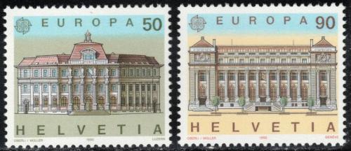 Poštovní známky Švýcarsko 1990 Evropa CEPT, pošta Mi# 1415-16
