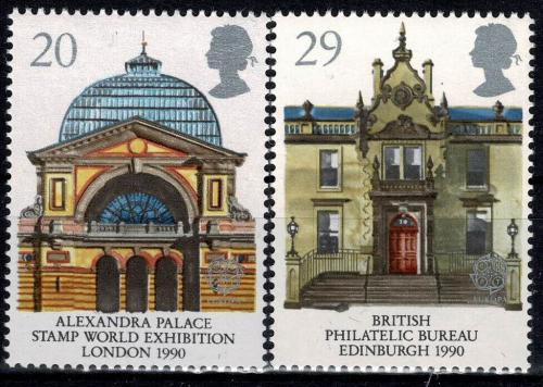 Poštovní známky Velká Británie 1990 Evropa CEPT, pošta Mi# 1261-62 Kat 5€ 