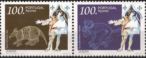 Poštovní známky Azory 1994 Evropa CEPT, objevy Mi# 446-47